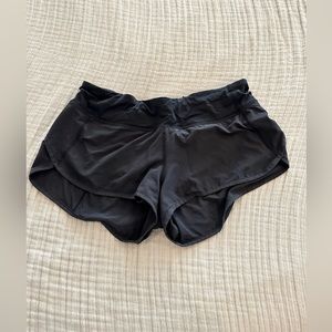 Lululemon speed shorts black 8